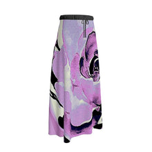 Carica l'immagine nel visualizzatore di Gallery, Gonna lunga elegante linea Rose d'inverno