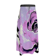 Carica l'immagine nel visualizzatore di Gallery, Gonna lunga elegante linea Rose d'inverno