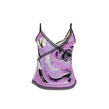 Carica l'immagine nel visualizzatore di Gallery, Top in pizzo linea rose d' inverno