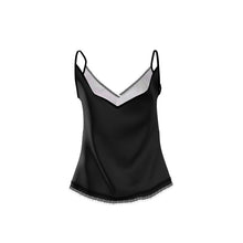 Carica l'immagine nel visualizzatore di Gallery, Top in pizzo linea rose d' inverno