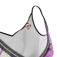 Carica l'immagine nel visualizzatore di Gallery, Top in pizzo linea rose d' inverno