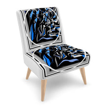 Load image into Gallery viewer, Poltrona con stampa artistica linea I fluttuanti