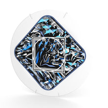 Load image into Gallery viewer, Piatto da collezione con stampa artistica linea I fluttuanti