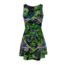 Load image into Gallery viewer, Abito a fiori elegante a ruota  linea Il fiorame