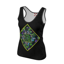 Load image into Gallery viewer, Canotta in cotone con stampa  linea Il fiorame