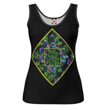 Load image into Gallery viewer, Canotta in cotone con stampa  linea Il fiorame