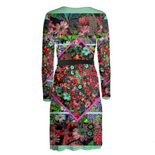 Load image into Gallery viewer, Abito con stampa fiori linea il fiorame