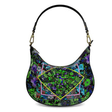 Load image into Gallery viewer, Borsa a spalla in pelle linea Il fiorame