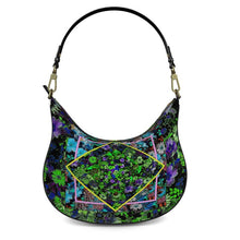 Load image into Gallery viewer, Borsa a spalla in pelle linea Il fiorame