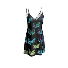 Carica l'immagine nel visualizzatore di Gallery, Abito elegante linea  Farfalle