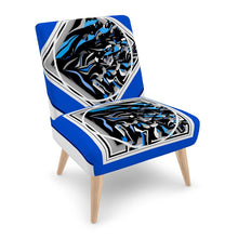 Load image into Gallery viewer, Poltrona con stampa artistica linea I fluttuanti