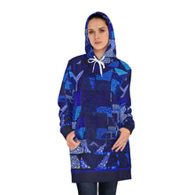 Load image into Gallery viewer, Women's Hoodie Dress (AOP) Stampa Laila Lago & C. by Iannilli Antonella