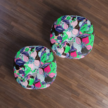 Carica l'immagine nel visualizzatore di Gallery, Tufted Floor Pillow, Round Laila Lago & C. by Iannilli Antonella