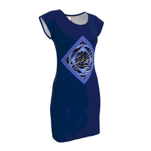 Carica l'immagine nel visualizzatore di Gallery, Abito tunica in cotone Linea Donna riflessi città