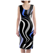 Carica l'immagine nel visualizzatore di Gallery, Abito linea  Donna riflessi città