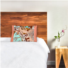 Carica l'immagine nel visualizzatore di Gallery, Elegante federa in seta linea Il paradiso segreto