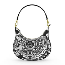 Carica l'immagine nel visualizzatore di Gallery, Borsa in pelle a spalla linea Multi grafica