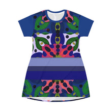 Load image into Gallery viewer, Over Print T-Shirt Dress Laila Lago & C. by Iannilli Antonella
