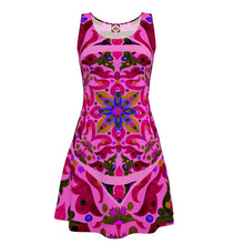 Carica l'immagine nel visualizzatore di Gallery, Abito a ruota linea mare Acquarelli