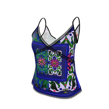 Carica l'immagine nel visualizzatore di Gallery, Top con bordi in pizzo linea Acquarelli