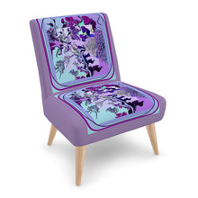 Load image into Gallery viewer, Poltrona linea Il paradiso segreto con stampa artistica