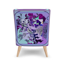 Load image into Gallery viewer, Poltrona linea Il paradiso segreto con stampa artistica