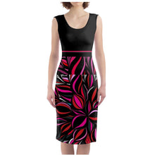 Carica l'immagine nel visualizzatore di Gallery, Abito attillato linea Donna riflessi città