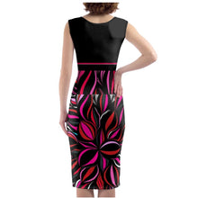 Carica l'immagine nel visualizzatore di Gallery, Abito attillato linea Donna riflessi città