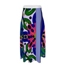 Load image into Gallery viewer, Gonna lunga estiva linea mare Acquarelli