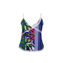 Carica l'immagine nel visualizzatore di Gallery, Top con bordi in pizzo linea Acquarelli