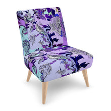 Load image into Gallery viewer, Poltrona linea Il paradiso segreto con stampa artistica