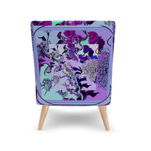 Load image into Gallery viewer, Poltrona linea Il paradiso segreto con stampa artistica
