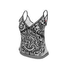 Carica l'immagine nel visualizzatore di Gallery, Top in raso elegante linea Multi grafica