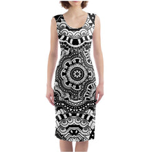 Carica l'immagine nel visualizzatore di Gallery, Abito aderente linea Multi grafica donna
