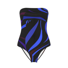 Load image into Gallery viewer, Costume a top linea Riflessi mare