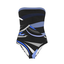 Load image into Gallery viewer, Costume a top linea Riflessi mare