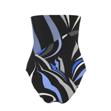 Load image into Gallery viewer, Costume a top linea Riflessi mare