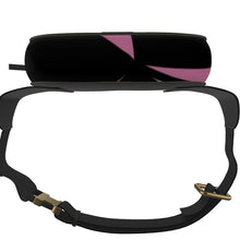 Load image into Gallery viewer, Marsupio in pelle con grafica artistica linea mare Riflessi