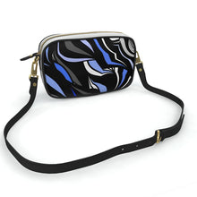 Carica l'immagine nel visualizzatore di Gallery, Borsa a tracolla in pelle  linea Riflessi mare