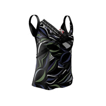 Carica l'immagine nel visualizzatore di Gallery, Top in raso con bordo di pizzo