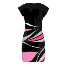 Carica l'immagine nel visualizzatore di Gallery, Abito a tunica linea Riflessi mare