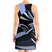 Carica l'immagine nel visualizzatore di Gallery, Abito in cotone linea Riflessi mare