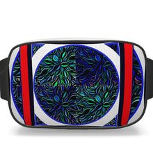 Load image into Gallery viewer, Marsupio in pelle con stampa artistica