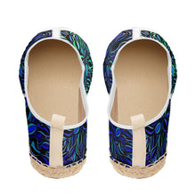 Carica l'immagine nel visualizzatore di Gallery, Espradilles con stampa artistica linea Riflessi mare uomo