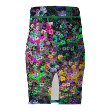 Load image into Gallery viewer, Gonna aderente floreale  linea Il fiorame