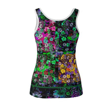 Load image into Gallery viewer, Canotta floreale   linea Il fiorame