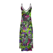 Carica l'immagine nel visualizzatore di Gallery, Abito lungo  elegante linea Il fiorame