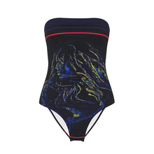 Load image into Gallery viewer, Costume senza spalline linea La strada delle fiabe