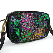 Load image into Gallery viewer, Borsa a tracolla in pelle linea Il fiorame