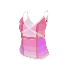 Carica l'immagine nel visualizzatore di Gallery, Top con bordo in pizzo linea Gradazioni